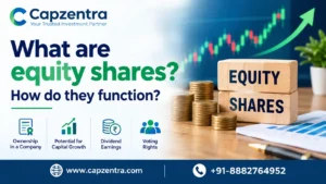 What are equity shares? How do they function?